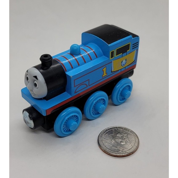 ROYAL CREST THOMAS The Train Wooden Railway Thomas And Friends Wood Engine! - Picture 1 of 7